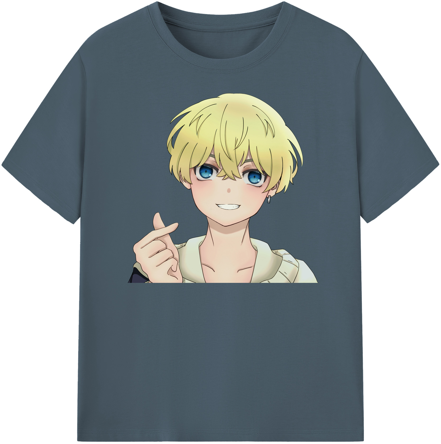 （画像用） 東京リベンジャーズ Tokyo Revengers 綿100％半袖Tシャツ（フロントプリント）